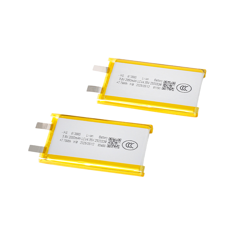 613865 High-Capacity Lithium Battery, 3.8v, 2050mah, Laptop Battery Energy Storage Cell, In Stock