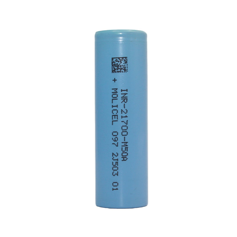 21700 Battery, 3.6V, 5000mAh, Cylindrical Ternary Lithium-Ion Battery Suitable for Electric Vehicles