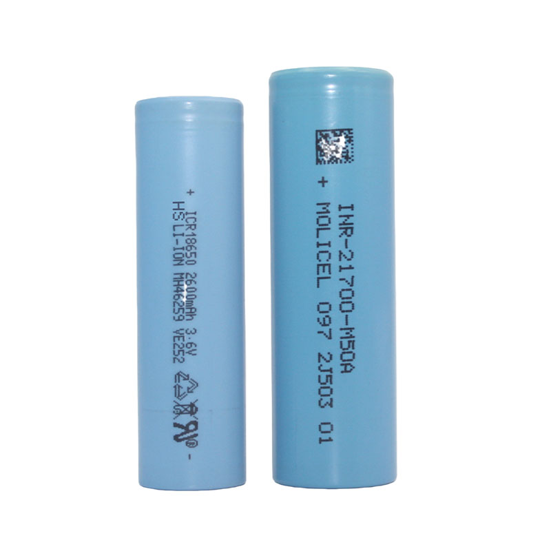 21700 Battery, 3.6V, 5000mAh, Cylindrical Ternary Lithium-Ion Battery Suitable for Electric Vehicles